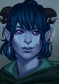 Jester Lavorre the Tiefling Cleric