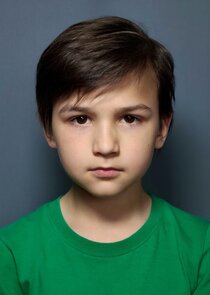 мальчик с котёнком